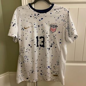 USWNT World Cup Alex Morgan Home Jersey XL